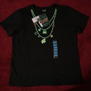 Black st. Patrick day shirt